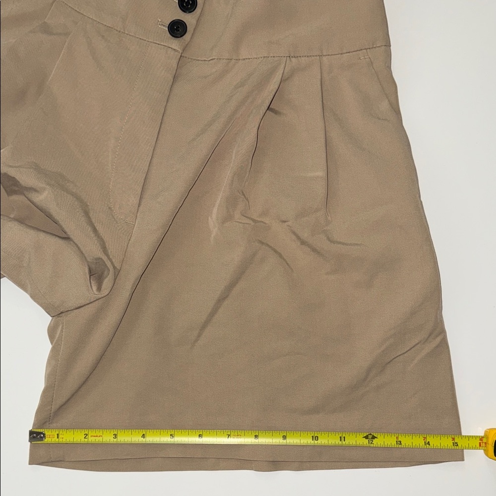Ladies H&M Shorts US 8 Biege Worn - Picture 6 of 8